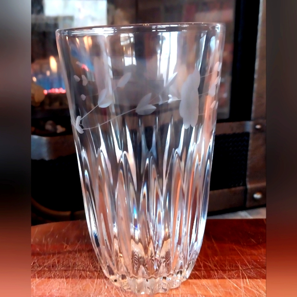 Princess House 12oz Heritage Crystal Tumbler